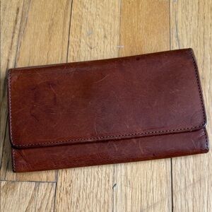 Vintage Coach leather full wallet